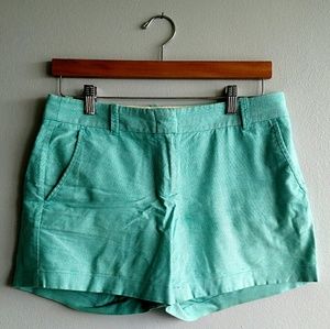 J. Crew Aqua Shorts